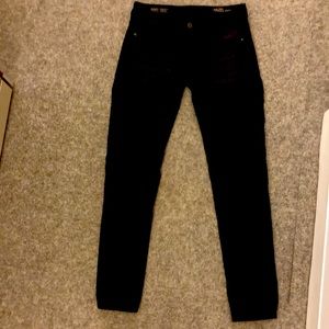 DL1961 Black Moto Jeans